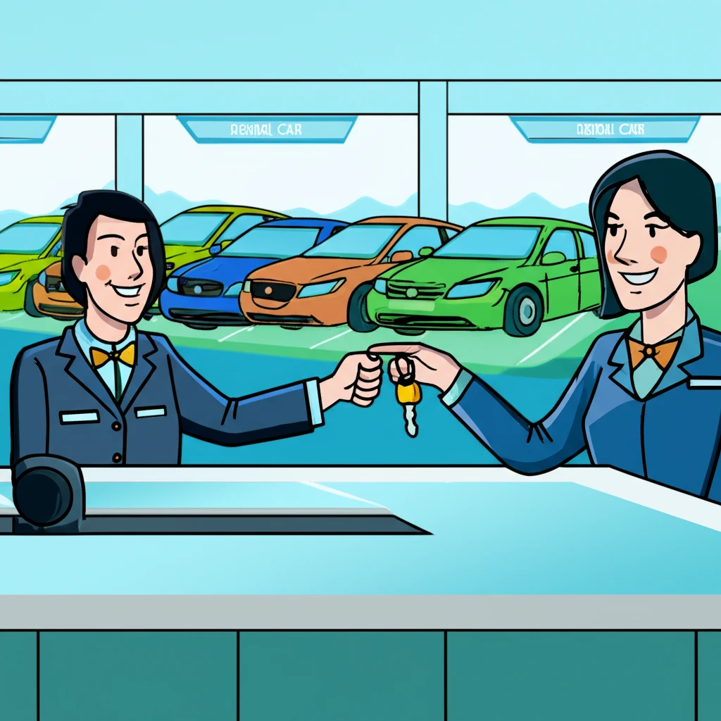 해외 렌터카 예약부터 반납까지: 단계