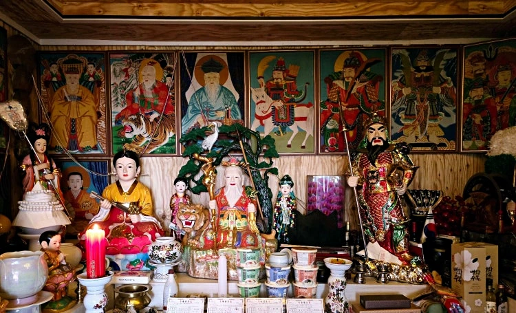 천안의 용한 무당