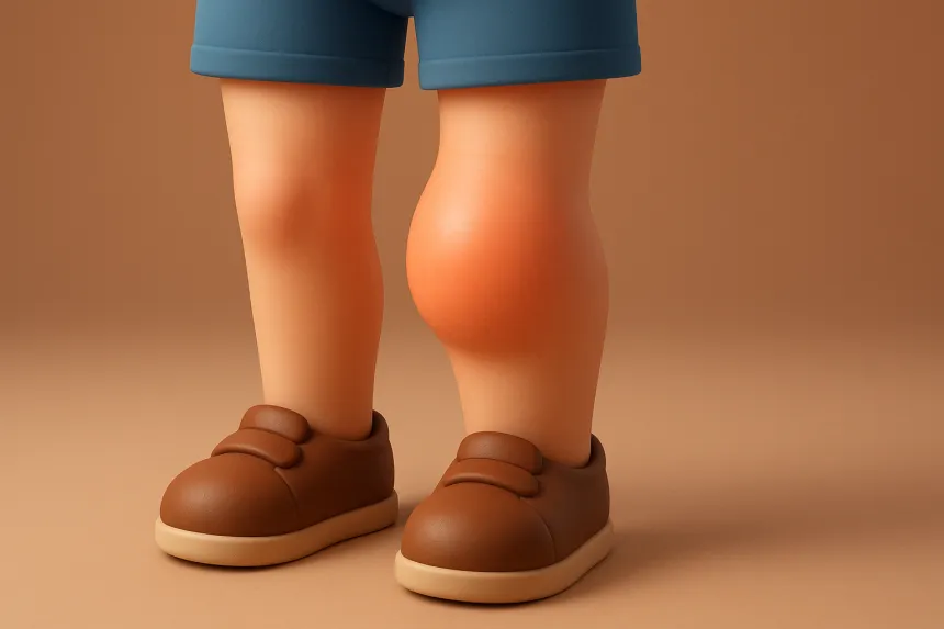 무릎에 물이 차는 증상