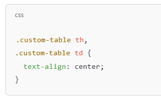 text-align
