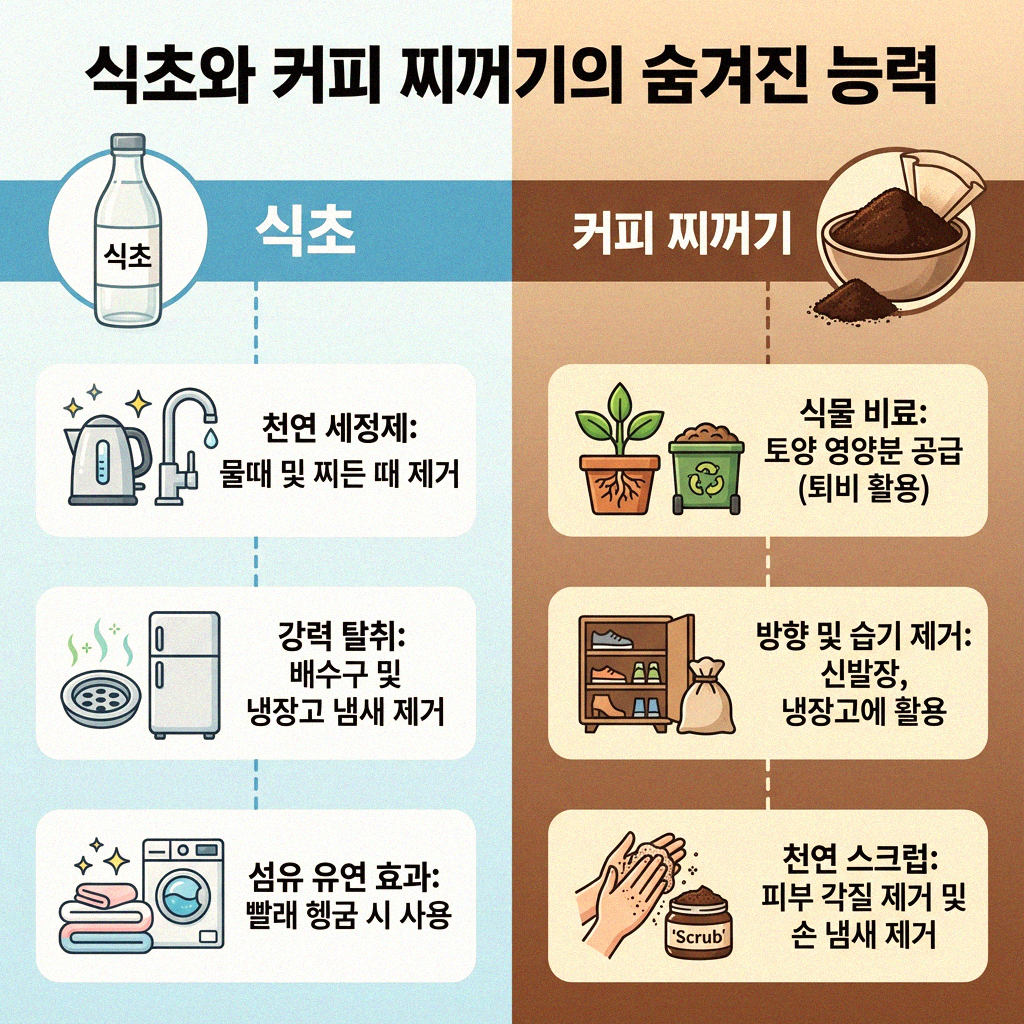 냉장고 냄새 싹 잡는 천연 재료 활용 꿀팁