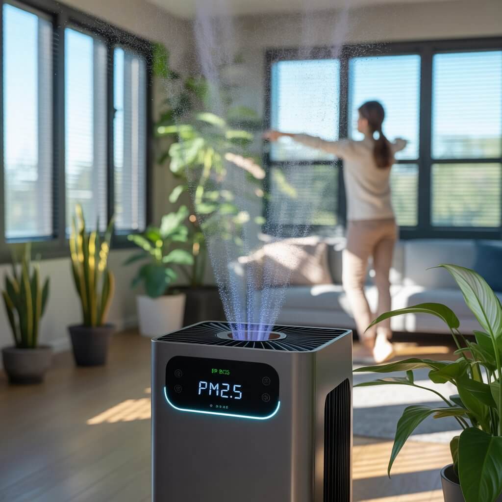 미세먼지 심한 날 환기하는 방법