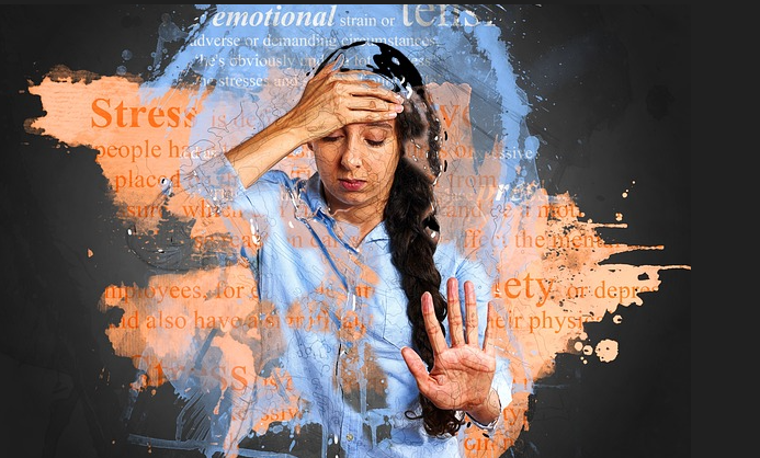 중년 여성의 스트레스 심리 건강