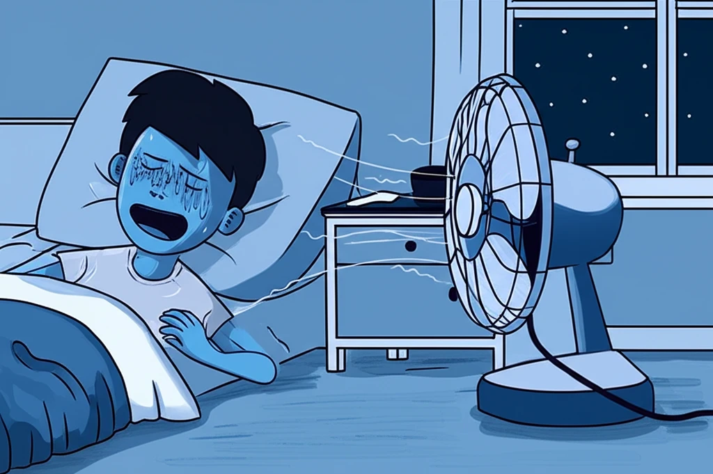 선풍기 사용 설명서: 건강하게 시원함..