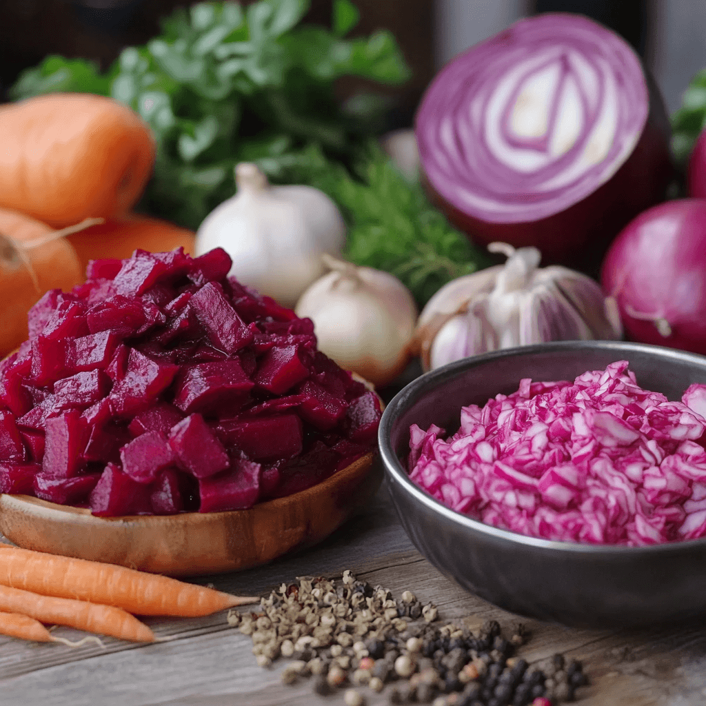 양파-해산물-조합