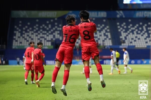 U-17 아시안컵 축구대표팀 결승 한일전