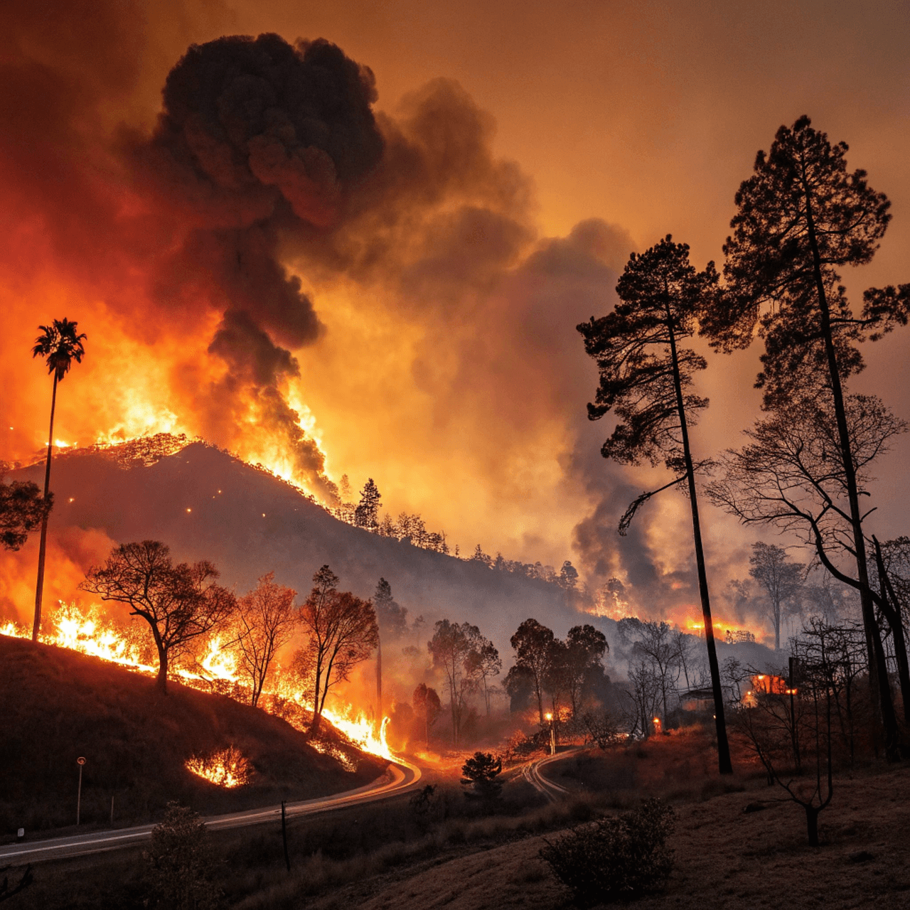최근 산불 현황과 원인
