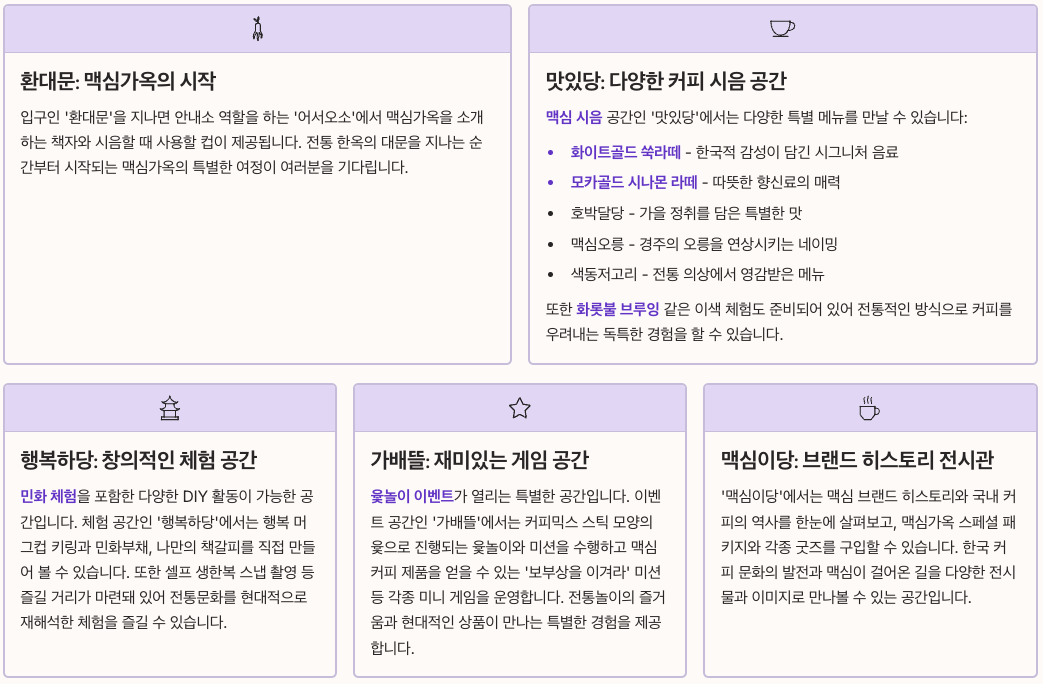 경주 팝업스토어 공간 구성과 체험 프로그램 정리 이미지