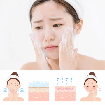 과한 세안 후 피부당김 원인10