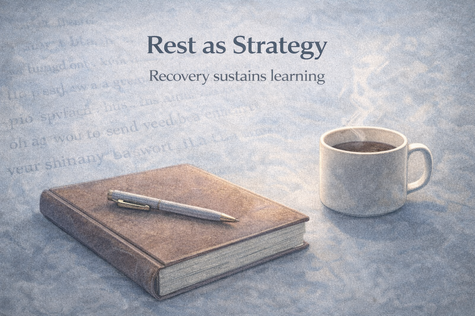 TEFL 영어교수법 왜 장기 학습에서 휴식은 멈춤이 아니라 ‘전략’이 되는가