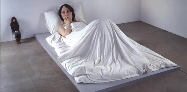 in bed