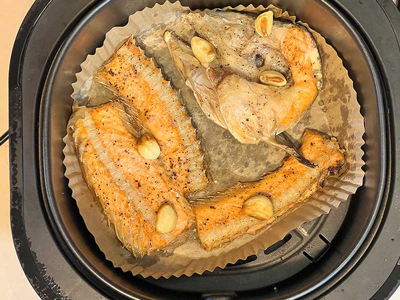 연어 대가리 머리 에어프라이 에어프라이기 구이 초간단 레시피