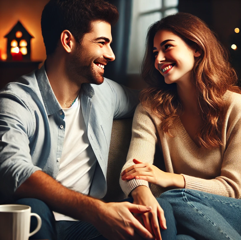 부부간의 스킨쉽 친밀한 대화 나누기