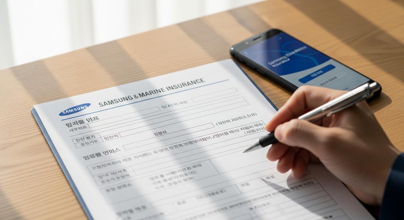 운전자보험 청구서류 삼성화재