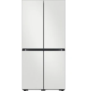 삼성전자 비스포크 4도어 냉장고 메탈 875L 방문설치&#44; 코타 화이트(상단)&#44; 코타 화이트(하단)&#44; RF85C90F101