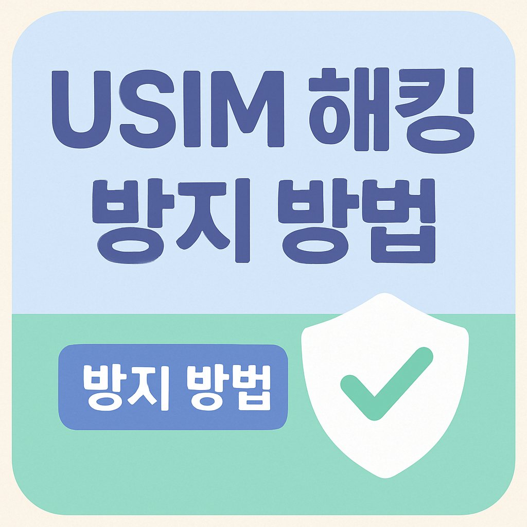 USIM 해킹 방지 방법