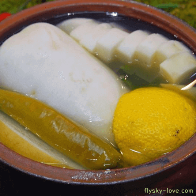 한국 고유의 전통 음식 동치미