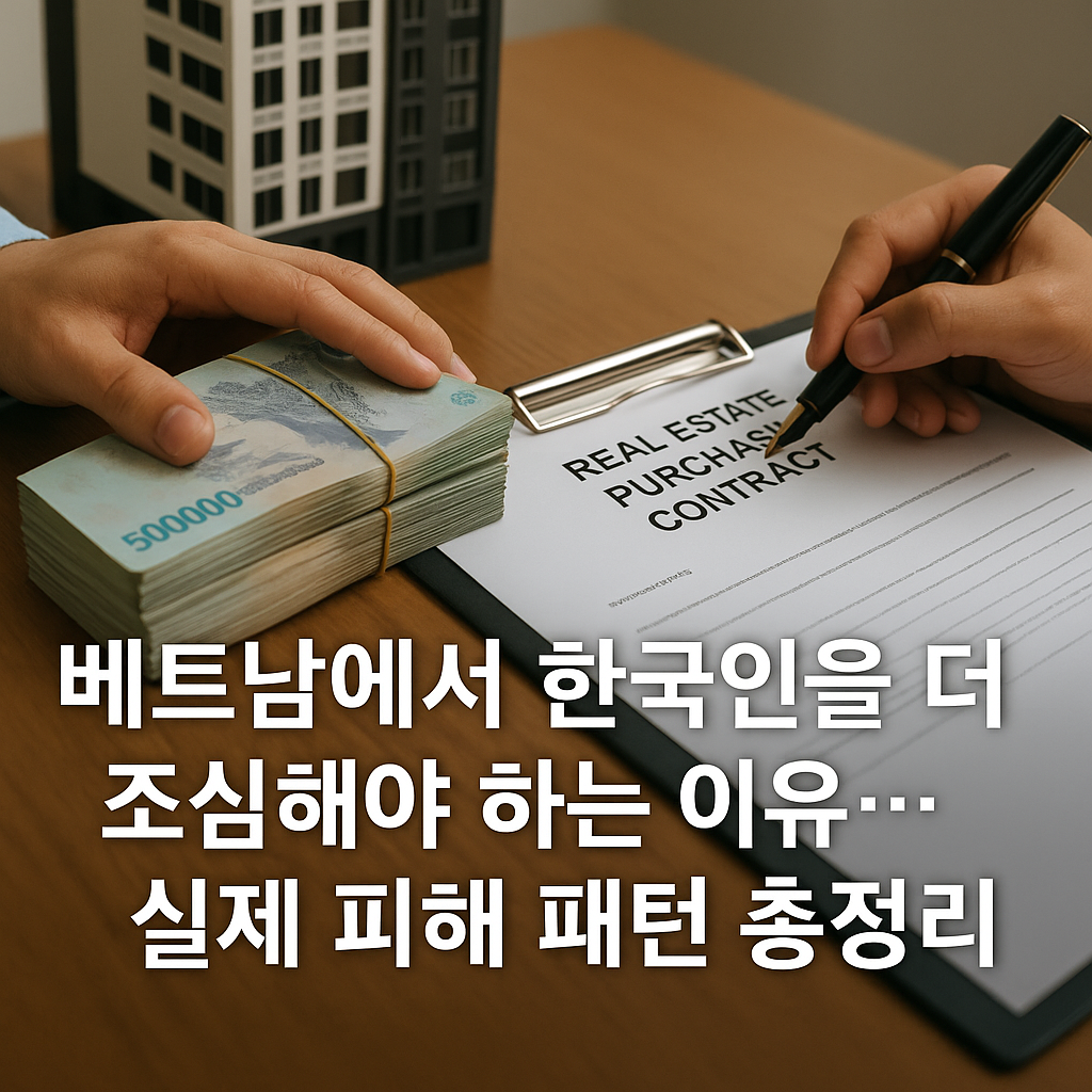 베트남 투자 시 한국인 상대 거래에서 반복되는 실제 피해 패턴