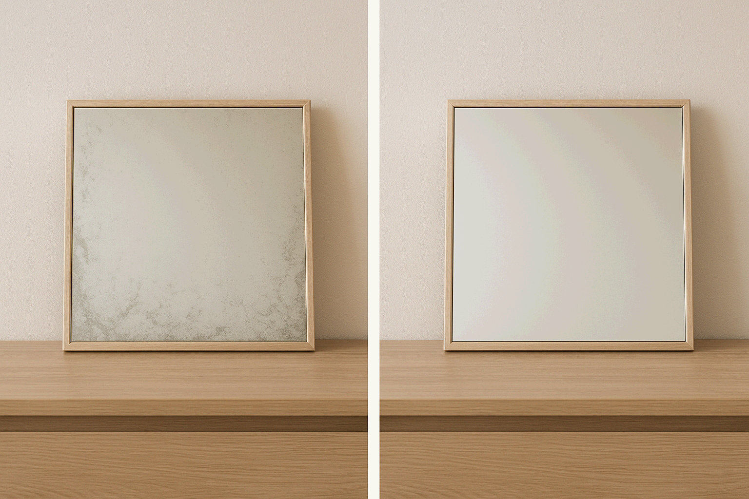 화장대 거울 테두리 및 틈새 위생 관리와 물때&middot;얼룩 제거 전문 지침