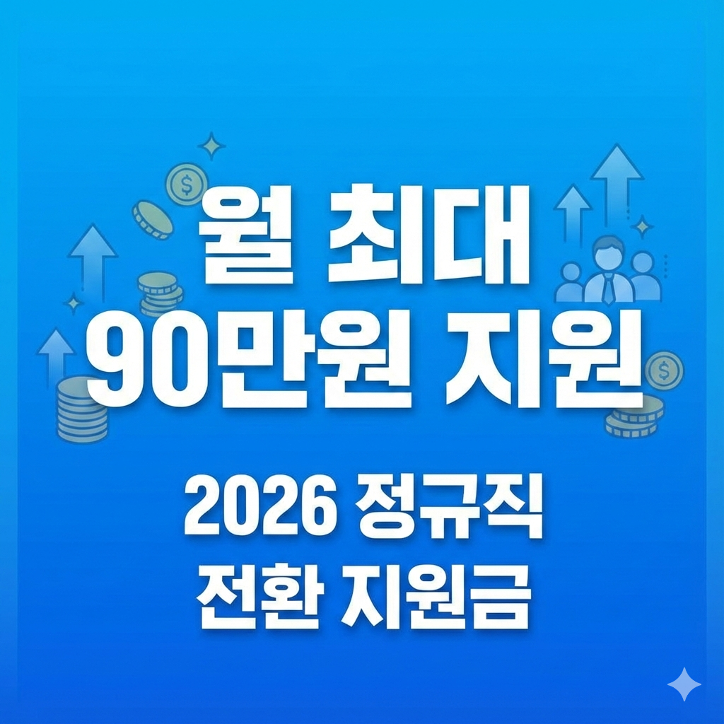 2026 정규직 전환 지원금: 금액과 조건 완벽 해부 가이드