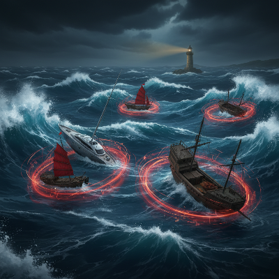 글로벌 자산 가격 하락과 금리 전망의 불확실성 차트 (Chart of global asset price decline and interest rate uncertainty)