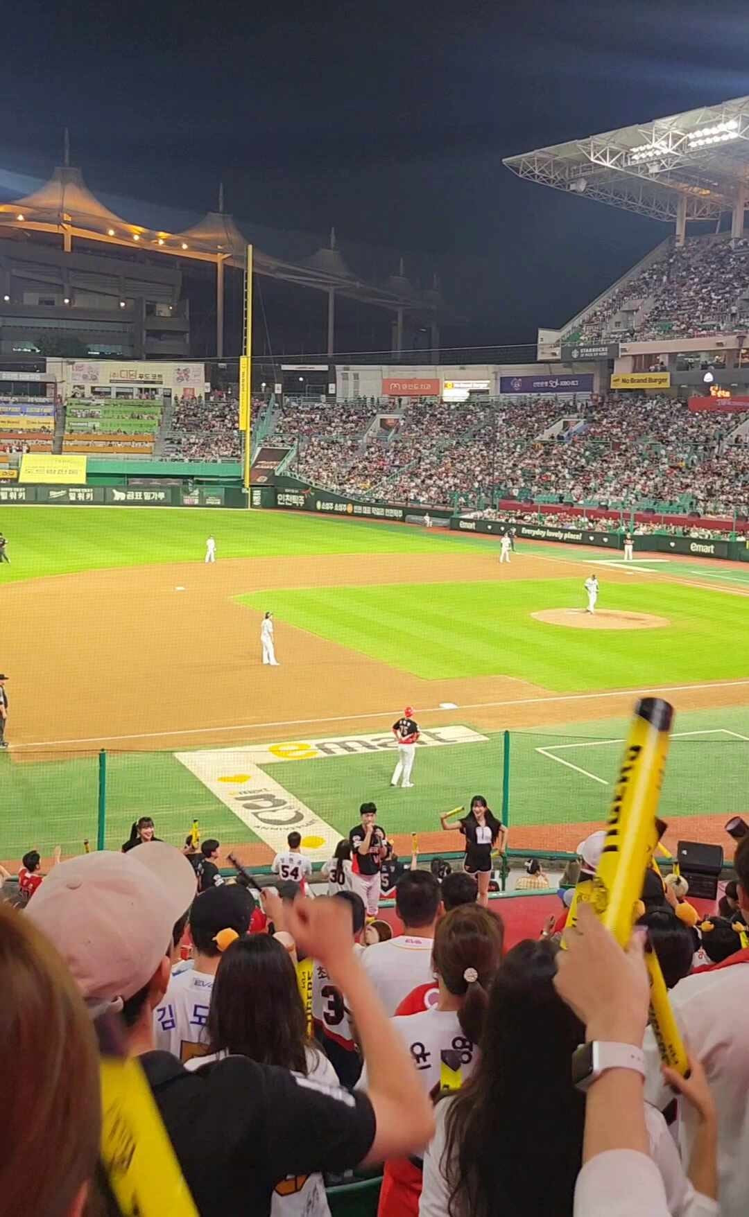 기아타이거즈 경기장 전경