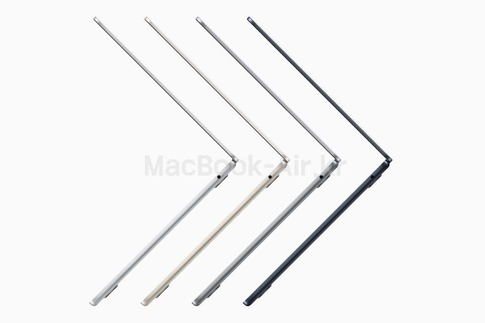 M2 맥북에어 디자인