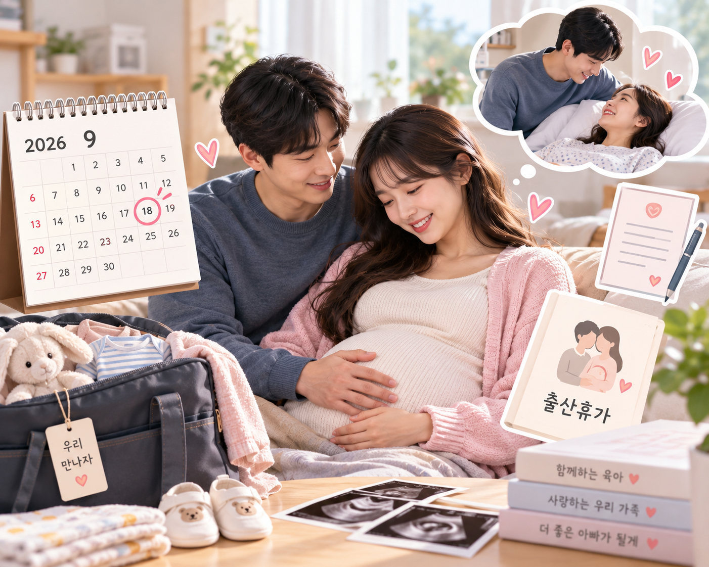 9월 18일부터 배우자 출산휴가 달라집니다! 출산 전에도 20일 쓸 수 있어요