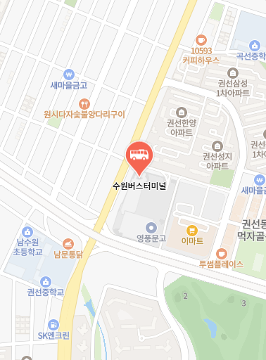 수원버스터미널 위치