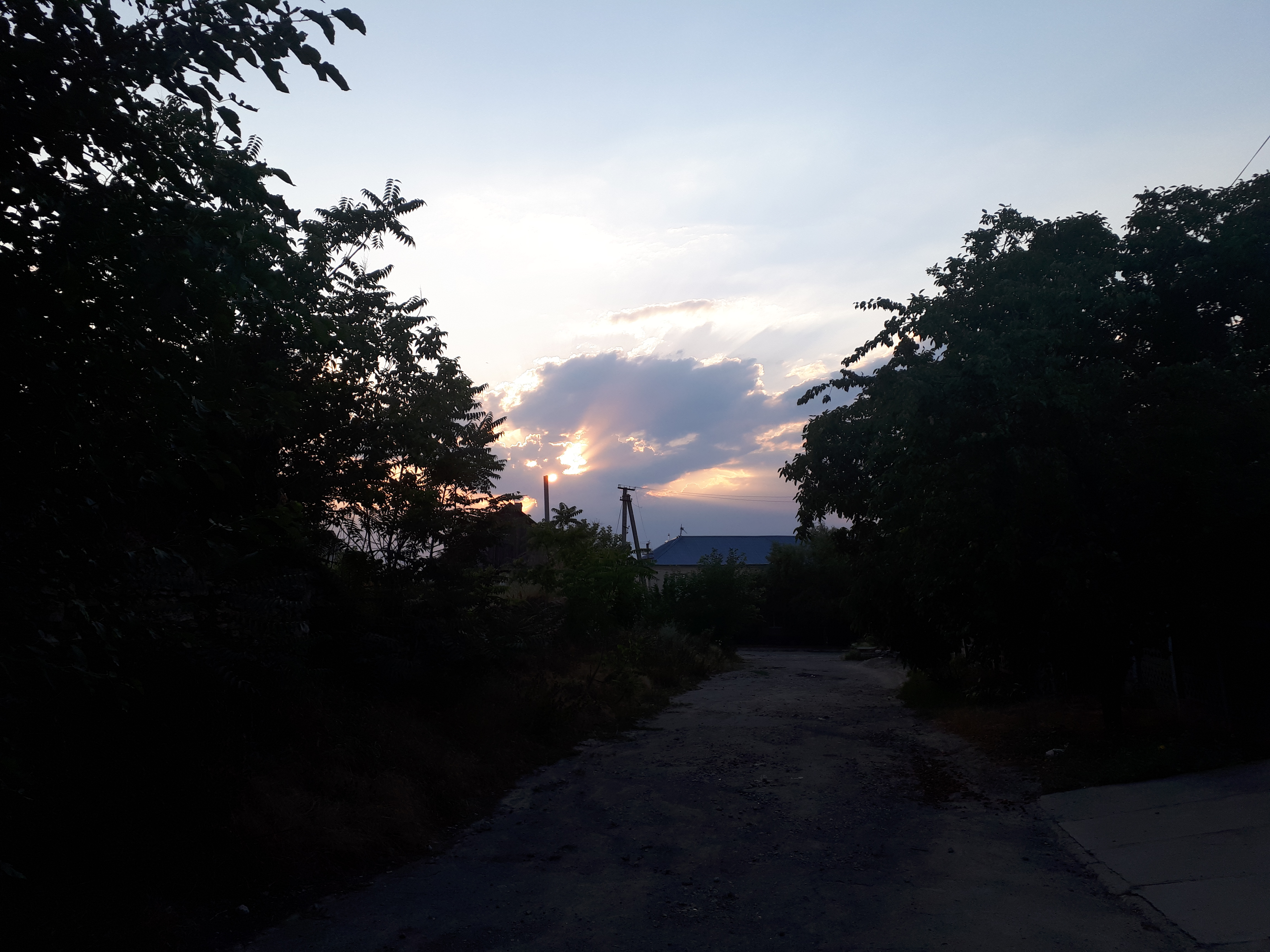 우크라이나 벨리카 레페티카 일몰