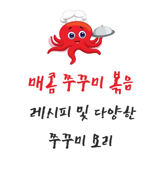 매콤 쭈꾸미 볶음 레시피 다양한 쭈꾸미 요리