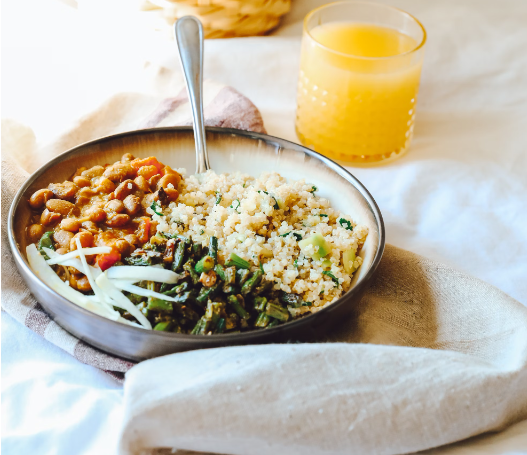 퀴노아 : 점심 식사