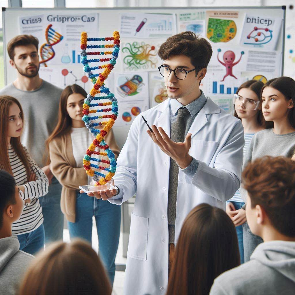 CRISPR-Cas9 기술의 작동 원리