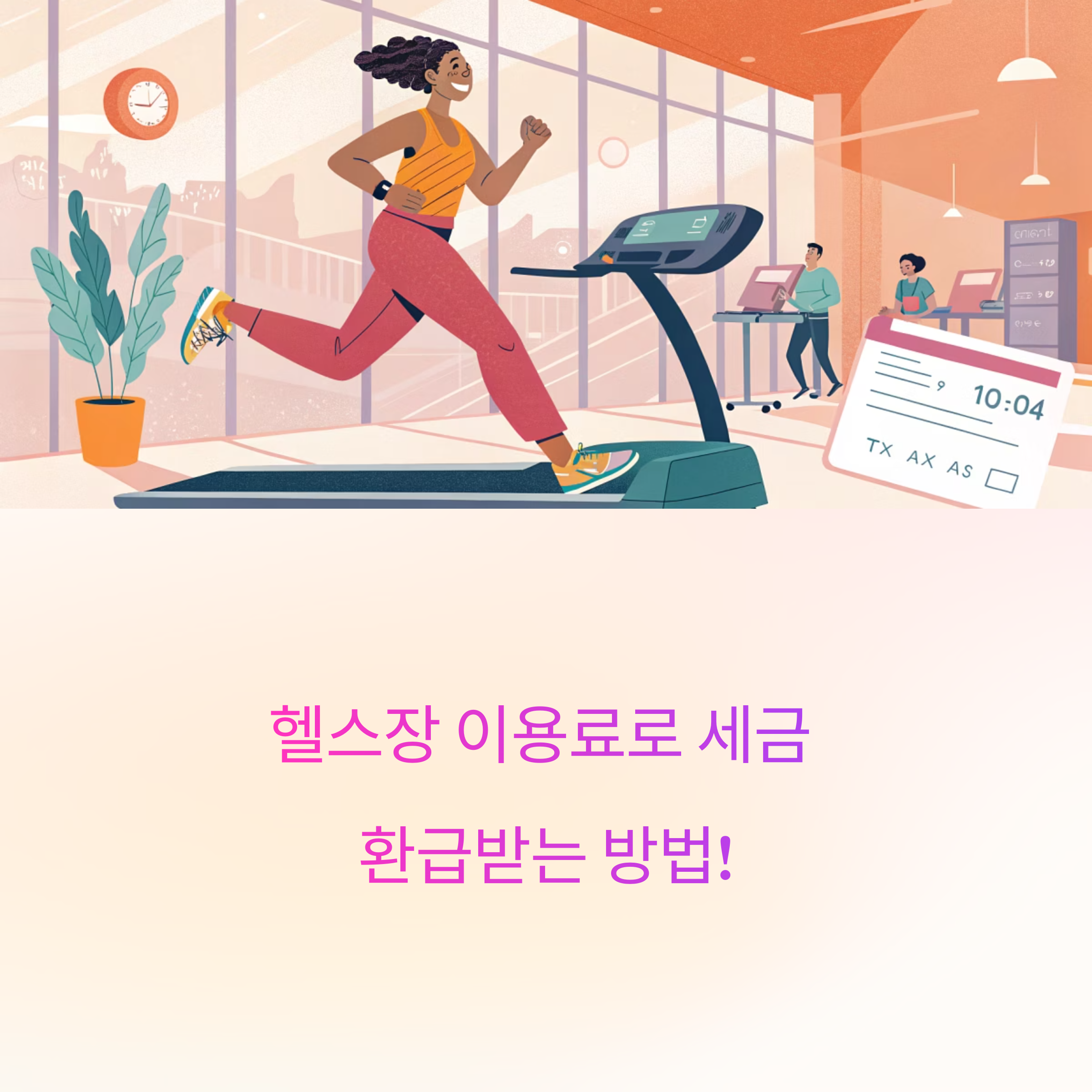 헬스장 이용료, 소득공제 받을 수 있을까?