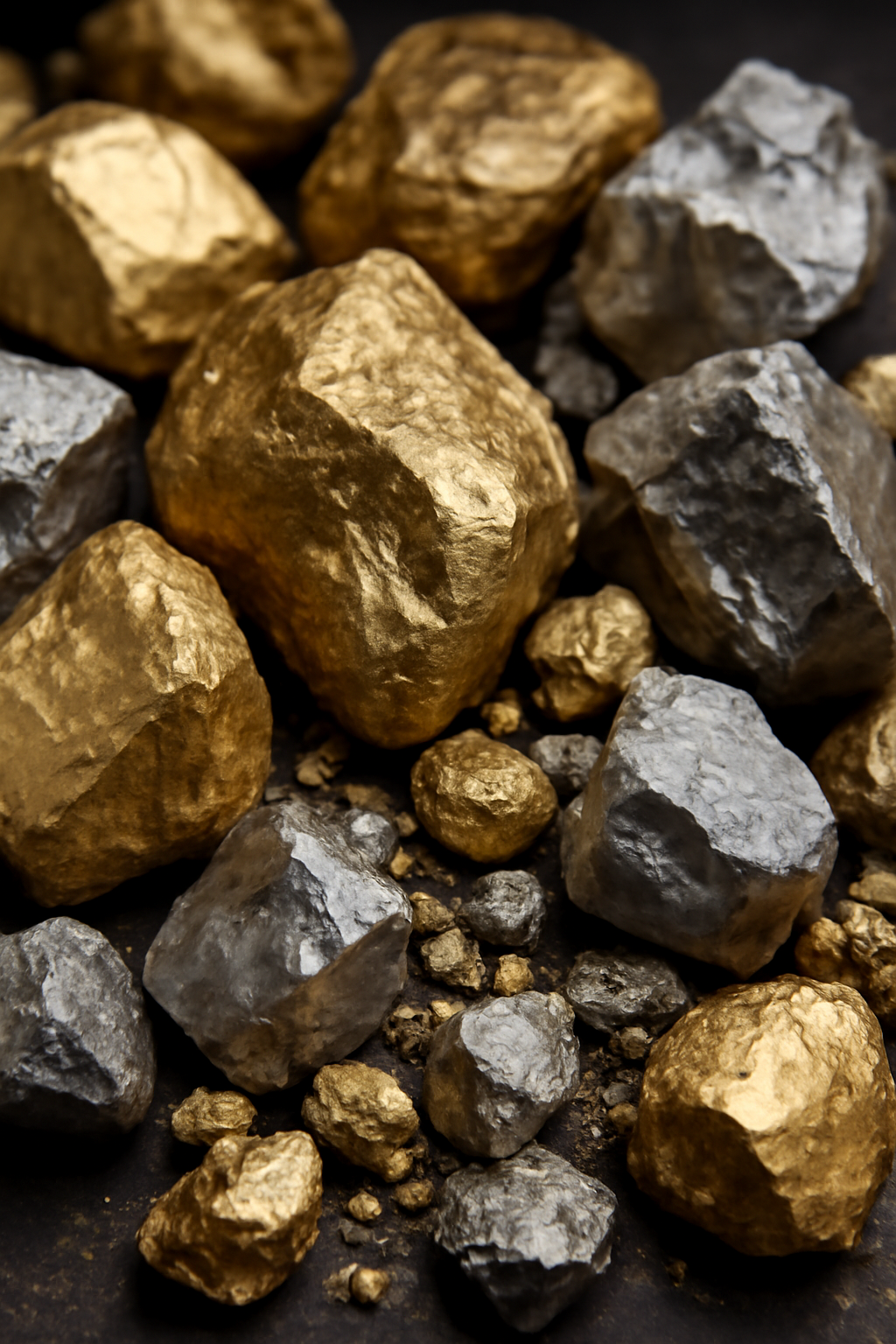 귀금속 자원에 대한 관련 사진