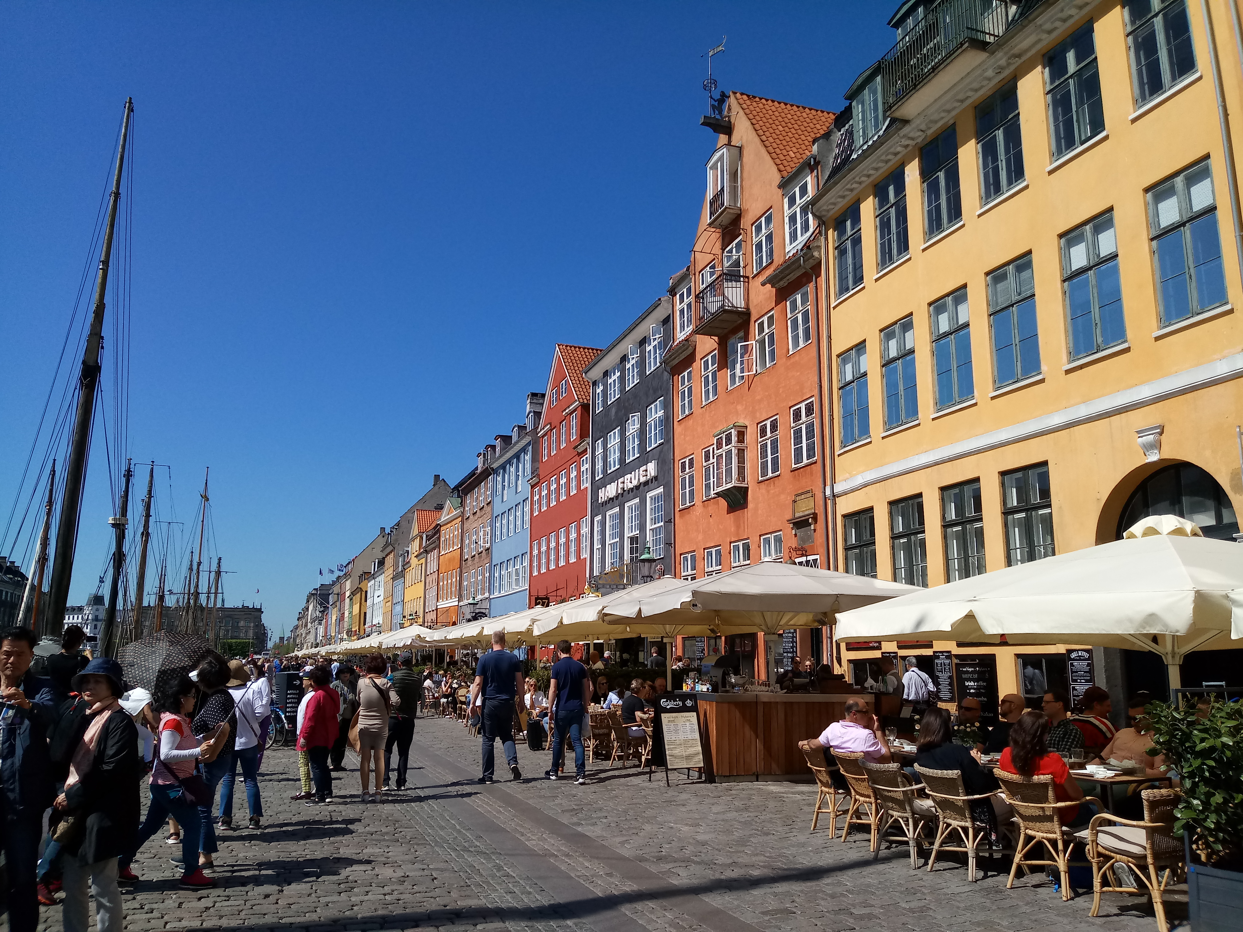 덴마크 시내 거리