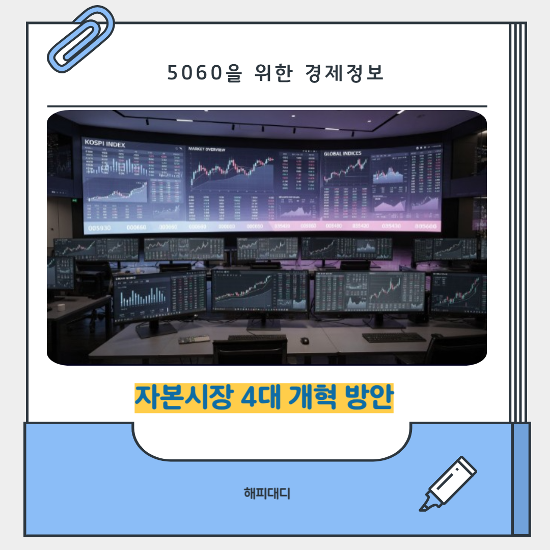 자본시장 4대개혁 방안