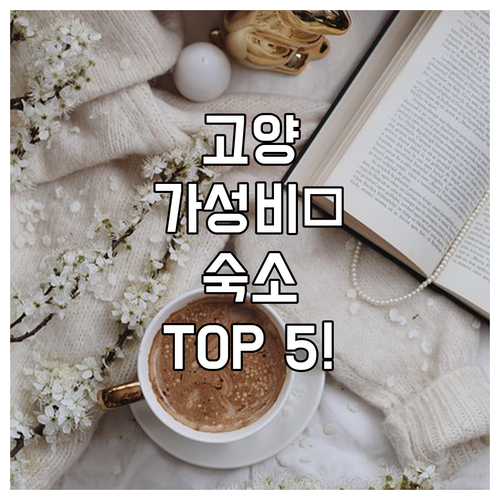서울 서북권 고양 지역 가성비 숙소 ..