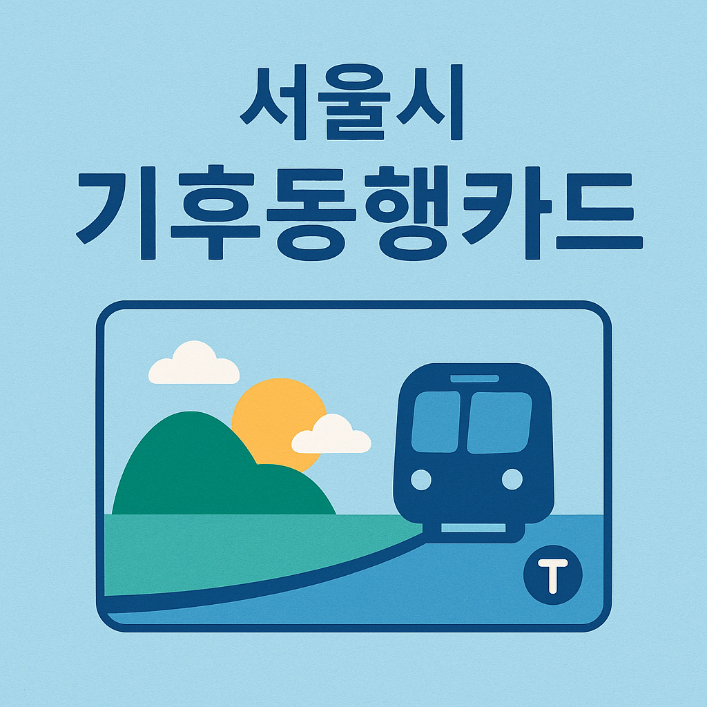 서울시 기후동행카드