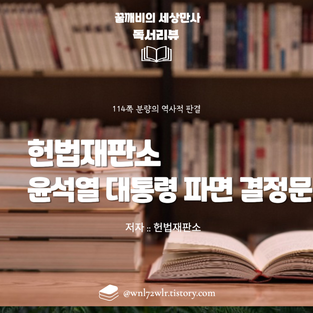 헌법재판소 윤석열 대통령 파면 결정문 심층 분석: 114쪽 분량의 역사적 판결