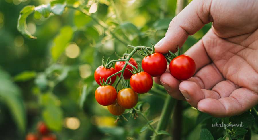 지역 특산물 수확 체험 후 시식