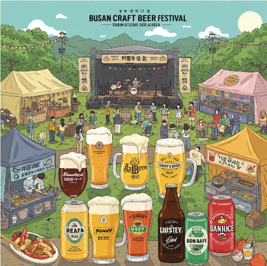 부산 수제맥주 축제 - 전국 수제맥주 총집합! 맥주 애호가라면 놓칠 수 없는 축제