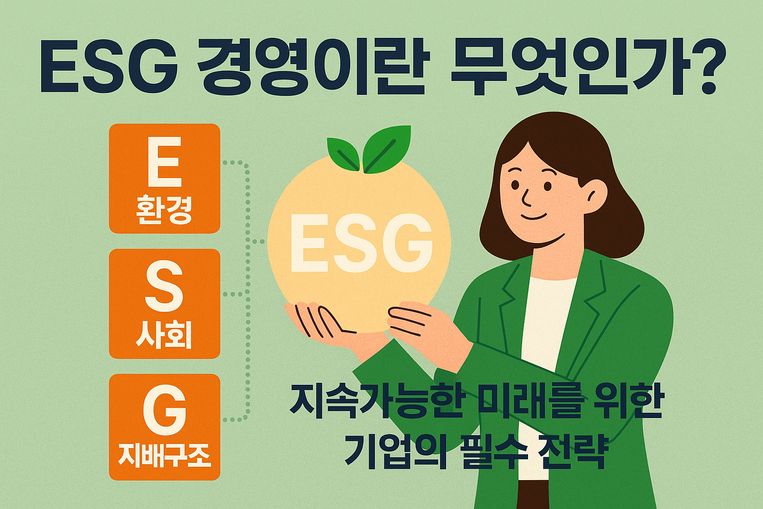 ESG 경영이란 무엇인가
