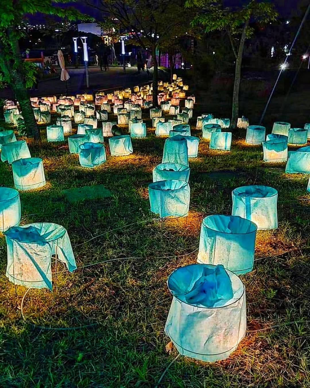 원주 한지문화제 야경