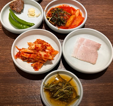 반찬들 
