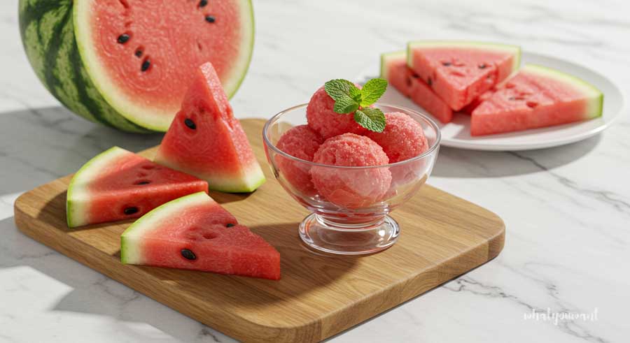 수박을 이용한 다양한 레시피