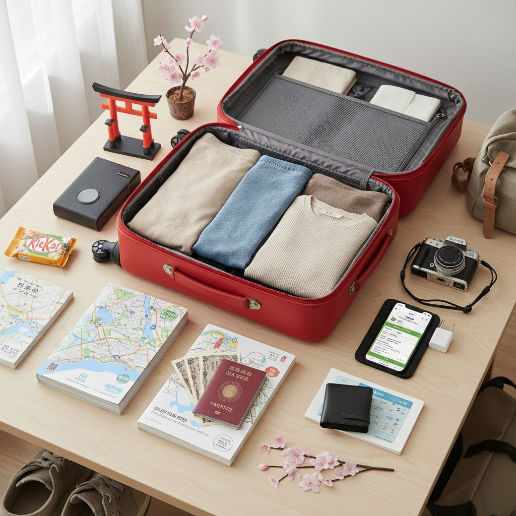 일본 여행 준비물