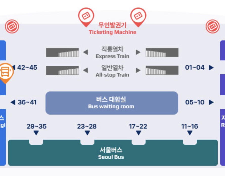 제2 여객터미널 8866 승차장