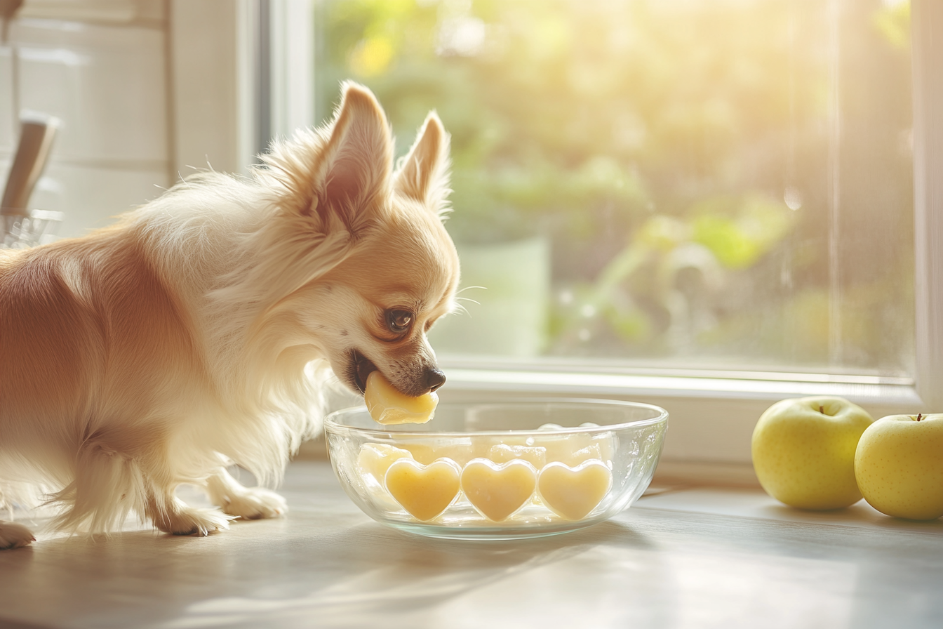 사과 치킨 젤리