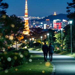 후쿠오카의 로맨틱한 산책로와 사진 명소